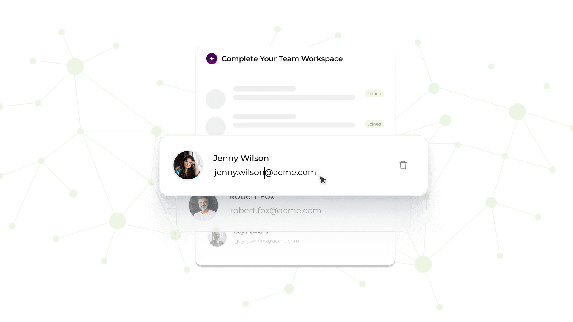 Wazper interface